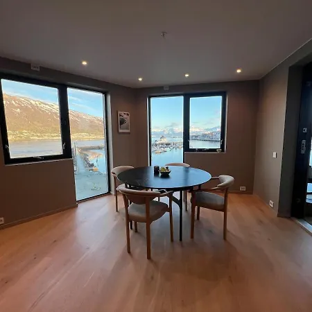 At Vervet, View Of The Sea And The Town * Tromsø