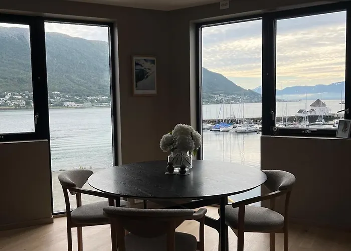 At Vervet, View Of The Sea And The Town *